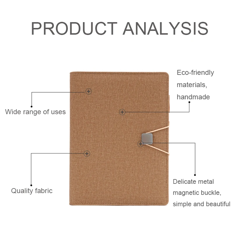 Блокнот на спирали с 6 отверстиями для деловых встреч и ежедневников | Канцтовары