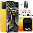 poco m3, гидрогелевая пленка + стекло для камеры Xiaomi poco m3 hydrogel film poco m3x3 сяоми поко м3 покофон x3 защитное стекло на покофон м3 ксиоми ми Поко х3м3 нфс стекло для pocom3 xiaomi poco m3