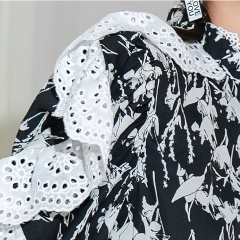 

femme robe Autumn Vintage Floral Print Dresses For Women Boho Dress Casual Long vestidos kobieta sukienka vrouw jurk christmas