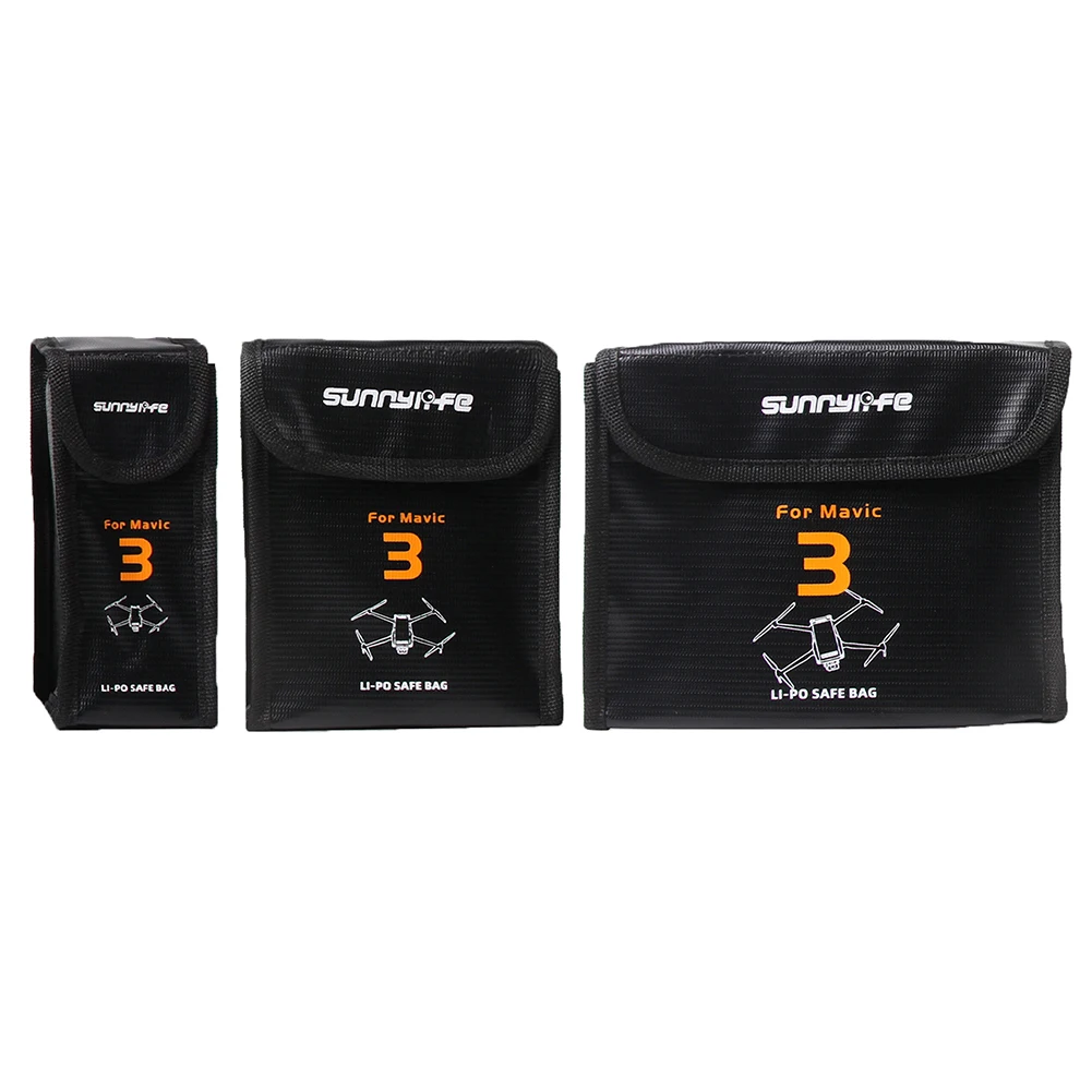 

Portable Explosion-Proof Drone Battery Safety Protector Bag for DJI Mavic 3 Blast Proof Batteries Protector Storage Box Accessor