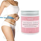 Антицеллюлитный горячий крем тонкий жир живота успокаивает ноги расслабленный жировой массаж тонкий быстро подтягивает кожу сжигание жира тонкий крем унисекс 250 г