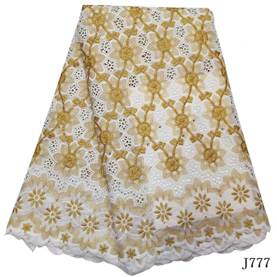 Вуаль Coton Suiss Африканская Хлопковая кружевная ткань швейцарская вуаль нигерийское французское кружево жженая оранжевая ткань в швейцарском стиле для платья A764 - Цвет: As picture