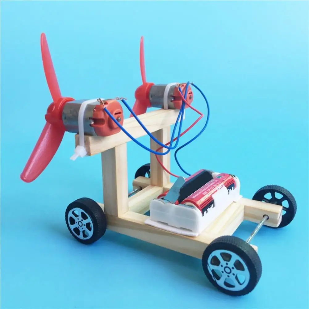 

Kids DIY Assembly Electric Racing Car Model Teaching Aid Science Experiment Toy