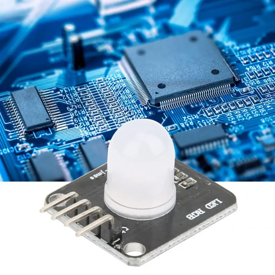 5 шт. RGB светодиодный модуль в 3 основных цвета светильник ШИМ-управляемый