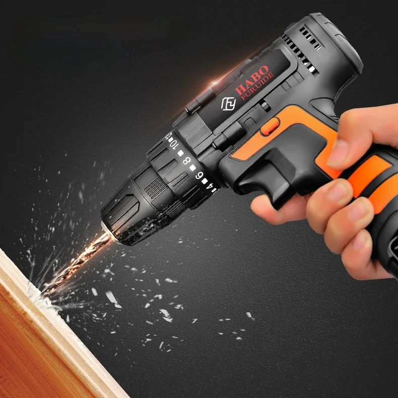 

Electric Drill Adapter Drilling Machine Cordless Drill Hand Wireless Electric Drill Tools Trapano Elettrico Electric Drill DA60D