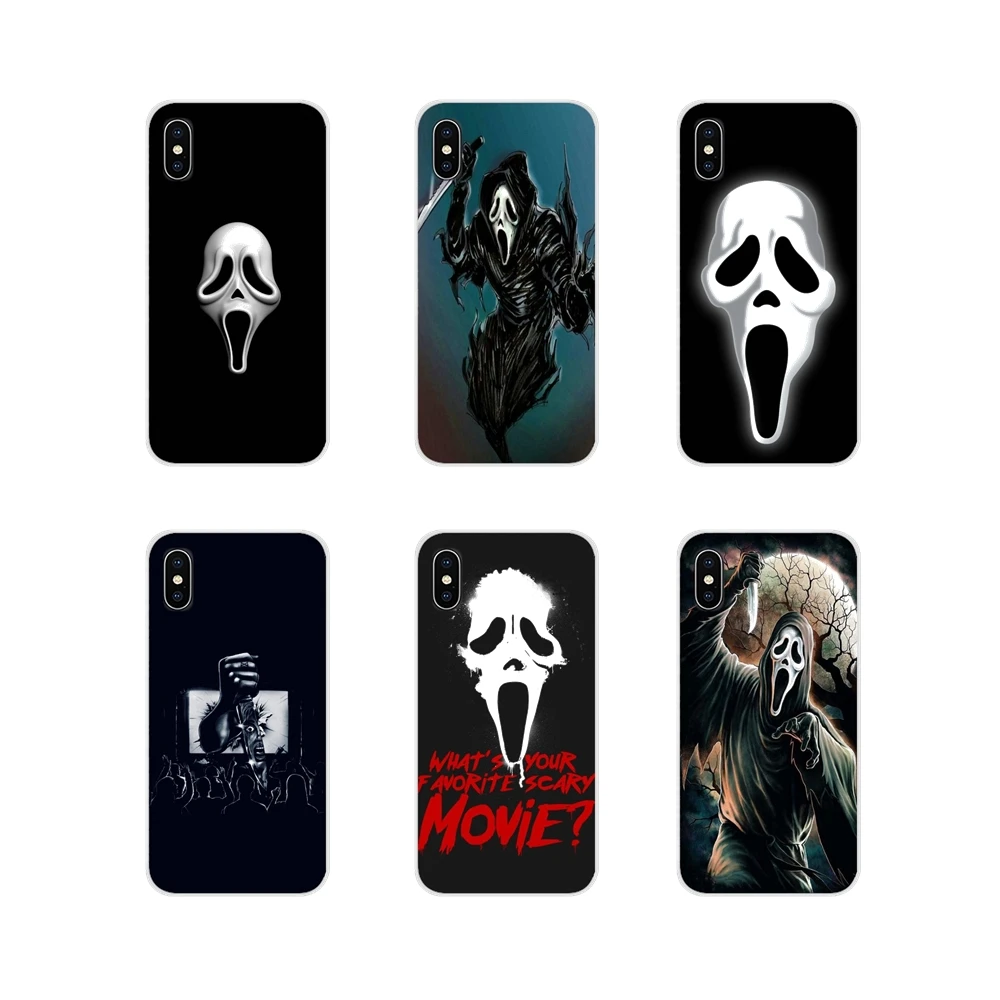 Для Samsung A10 A30 A40 A50 A60 A70 M30 Galaxy Note 2 3 4 5 8 9 10 PLUS Ghostface Scream аксессуары чехлы для