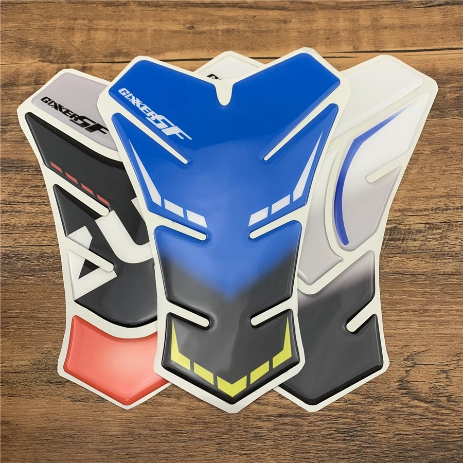 Высококачественная наклейка для Suzuki GIXXER-SF топливный бак 3D Защитная Наклейка