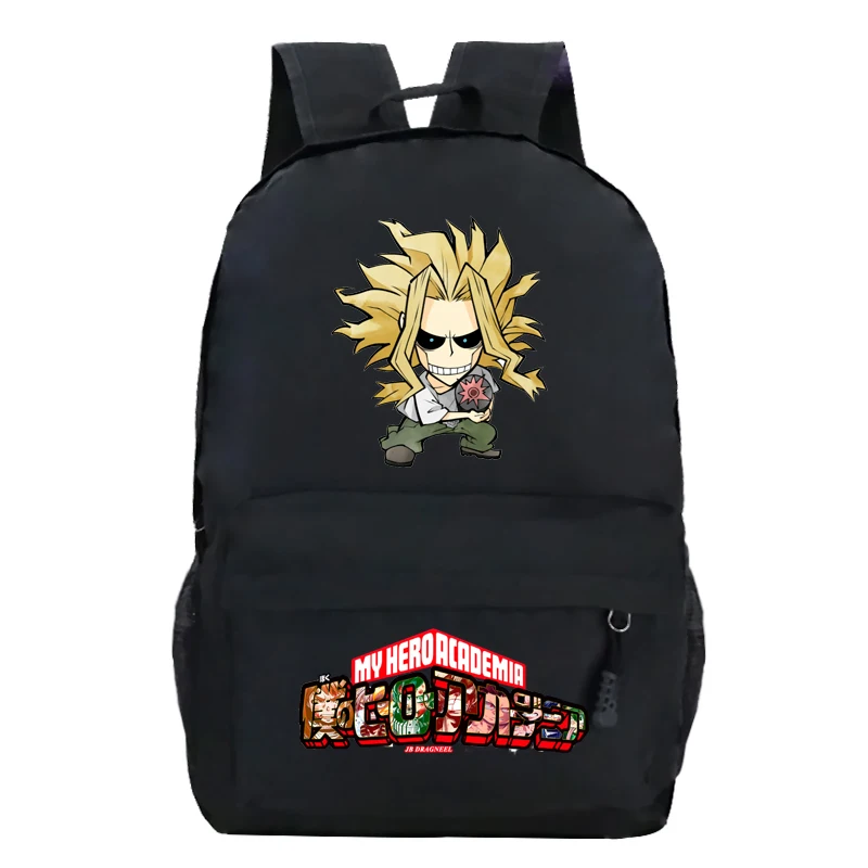 

Mochila My Hero Academia Backpack Anime Daily Book Bags Kawaii School Bags Unisex Travel Laptop Rucksack Bookbag for Boys Girls