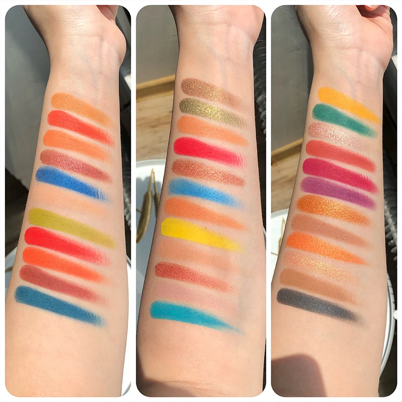 Красота глазурованная 36 цветов Палитра теней для век цвет насыщенный художник