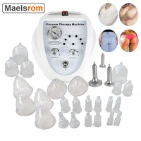 vacuum therapy machine for slimming lymphatic drainage breast chest massager breast enhancement butt lifting