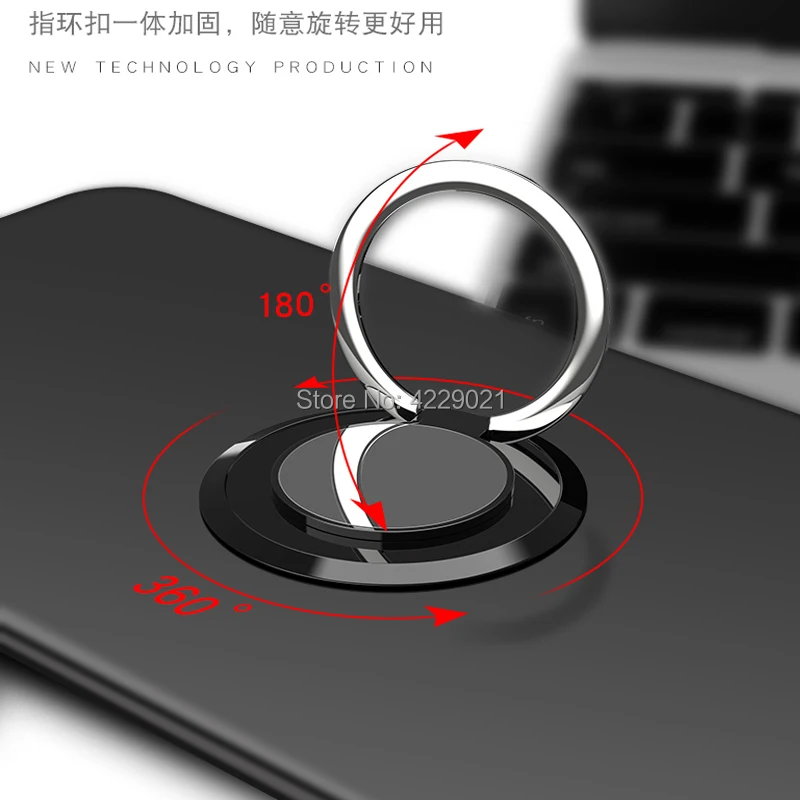 Чехол для телефона Essential силиконовый Магнитный чехол с кольцом автомобиля