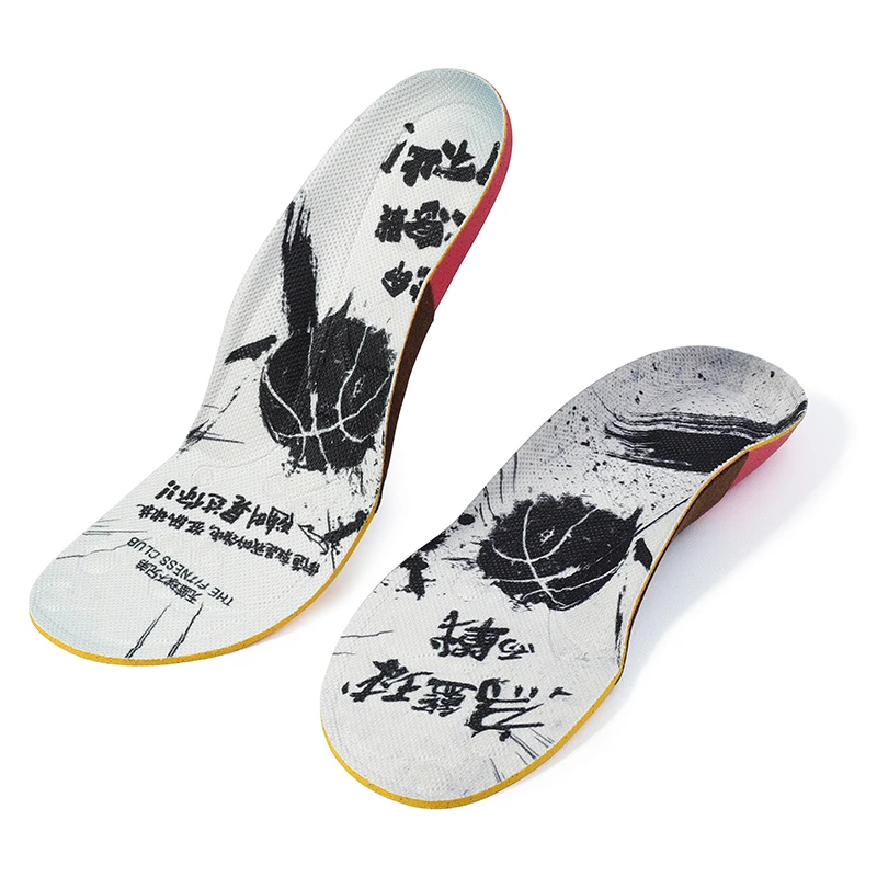 BANGNI PU Foam Insoles Arch Support Heel Shock Absorption Relax Plantar Fasciitis Shoes Pad Feet Inserts for Men Women Sole