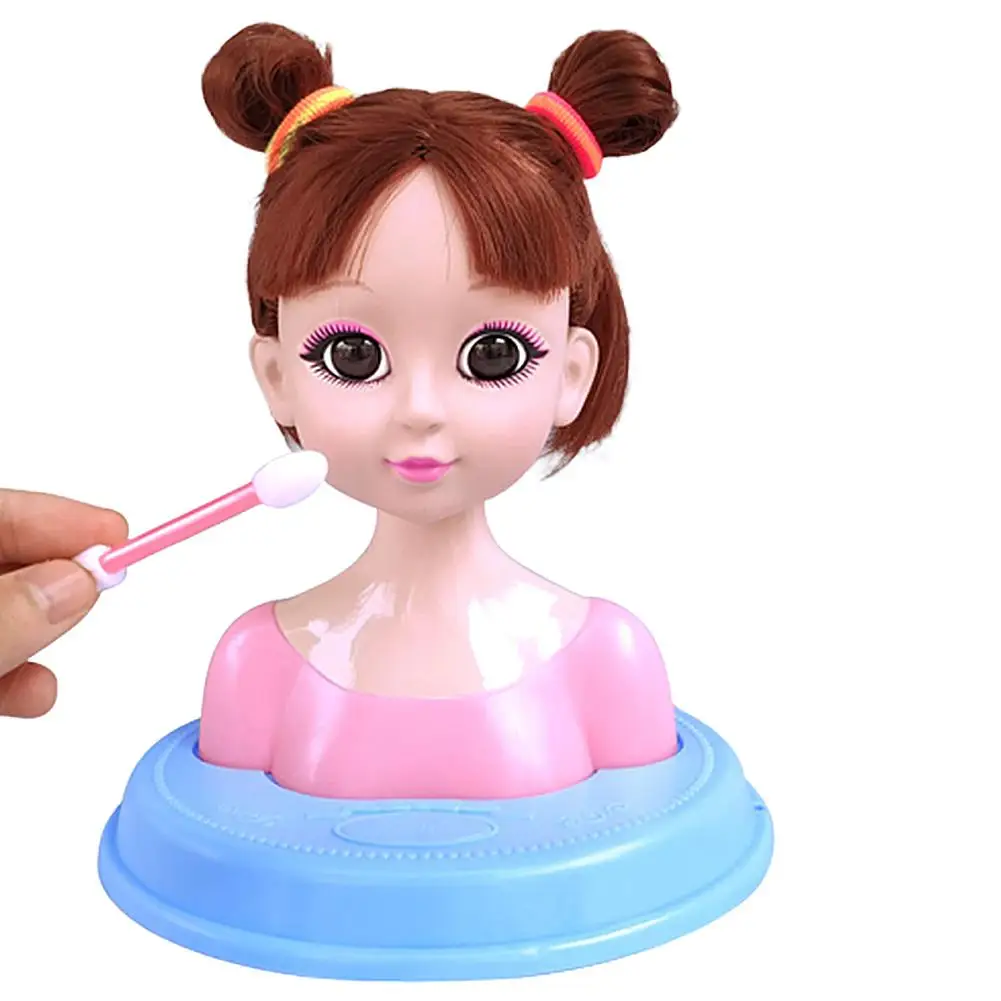 Детский макияж красивые игрушки для детей прическа на половину тела кукла