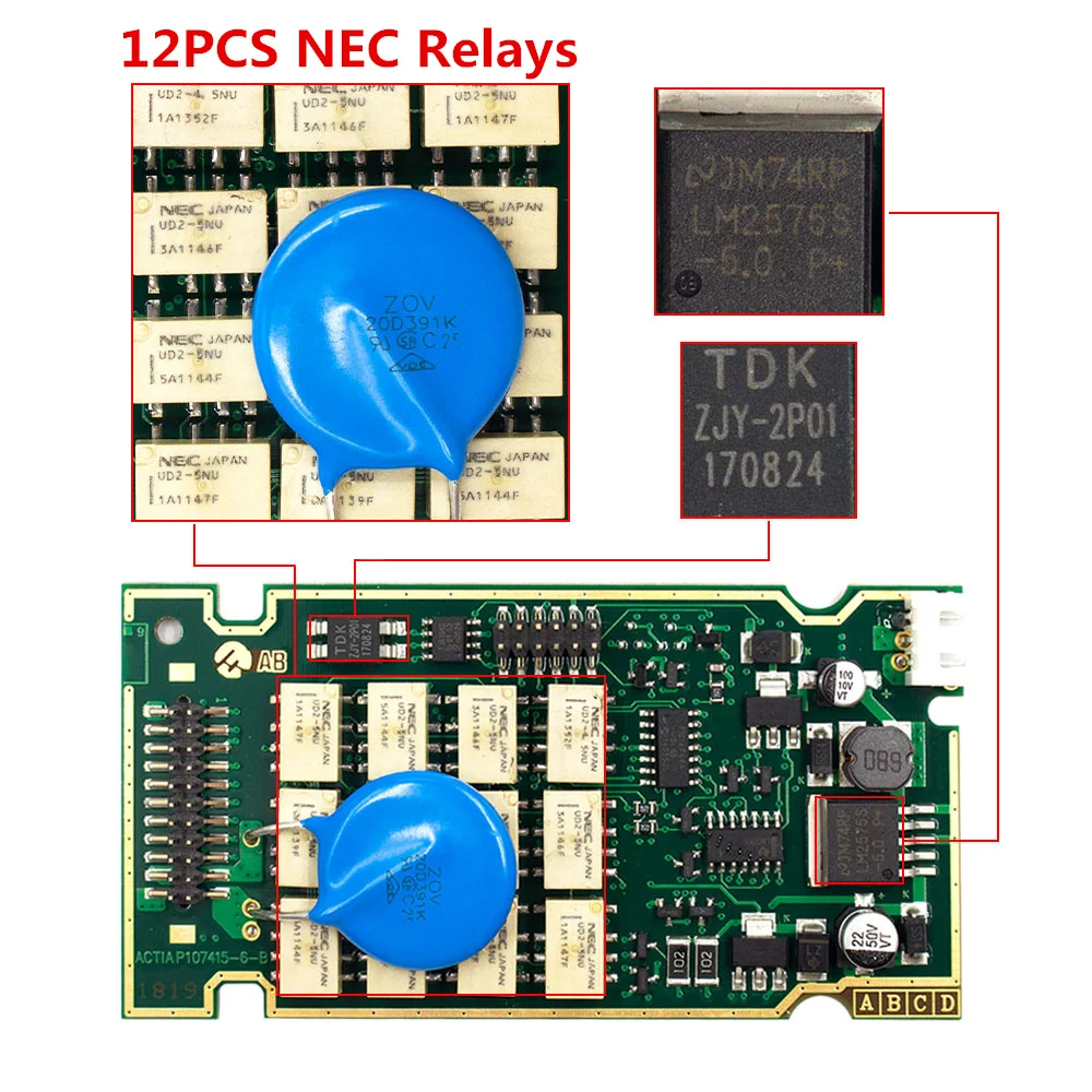 Сканер Lexia3 Lexia 3 с полным чипом PP2000 Diagbox 7 83 9 68 OBD2 прошивка 921815C для Citroen Peugeot PSA XS