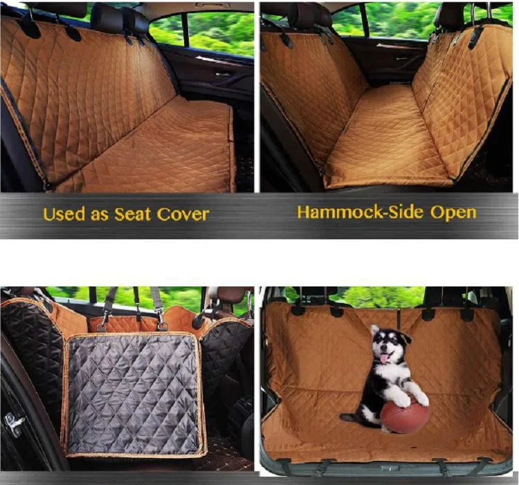 Prezzo Nuovo Arrivo Coprisedile Per Animali Domestici Viaggio Impermeabile Sedile Posteriore Per Cani Novità Tappetino Amaca Cuscino Protettore Dimensioni 137x147cm Con Cerniera