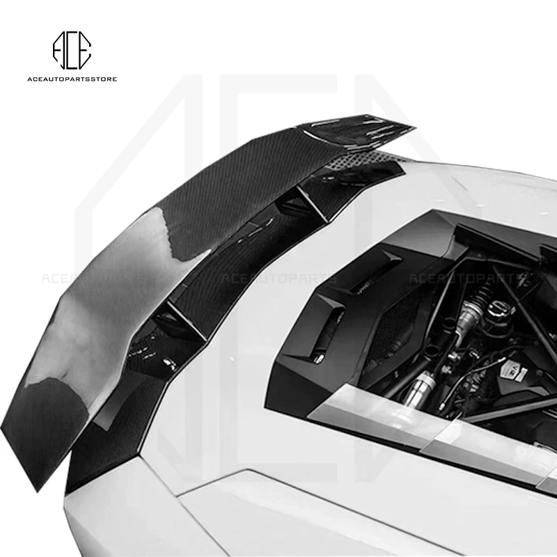 Автомобильный двухслойный задний спойлер в стиле DMC для Lamborghini чжущика LP700 LP720 LP750