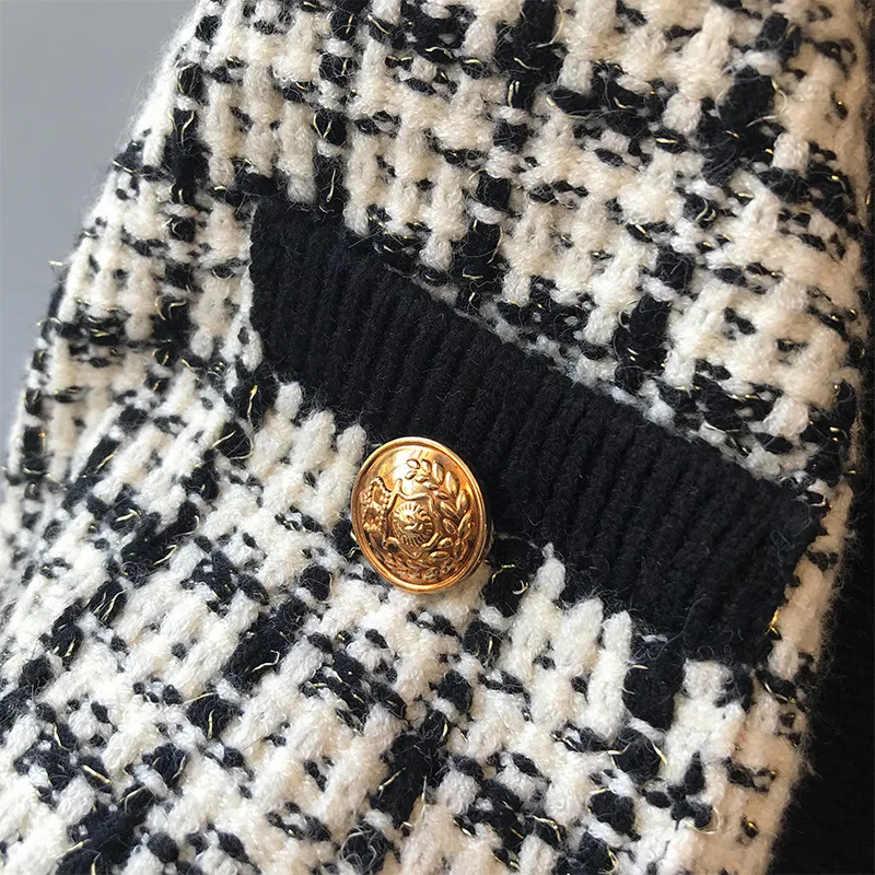 Женский вязаный кардиган в стиле ретро красный или черный Свободный Корейском 2019