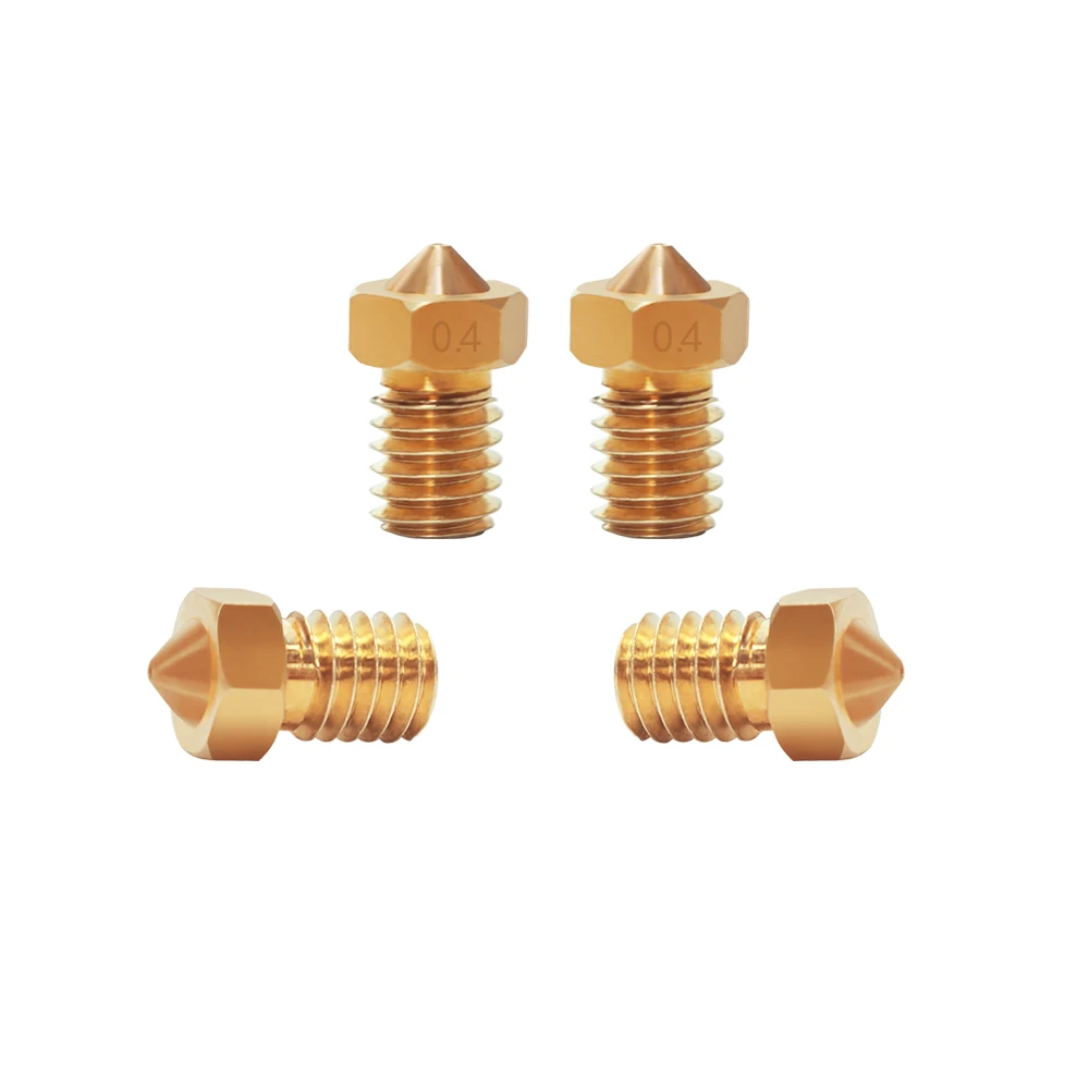 Аксессуары для 3D принтера SIMAX 5 шт. Mk8 латунная Резьбовая насадка калибра 0 4 мм