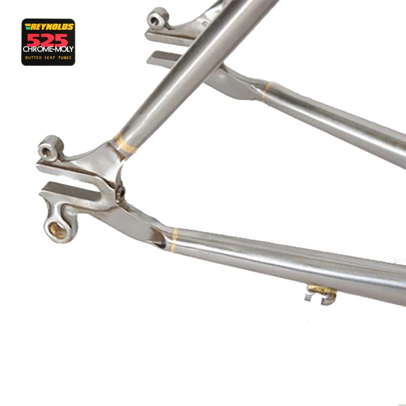 700C шоссейная велосипедная Рама Индивидуальный размер хромированная медная