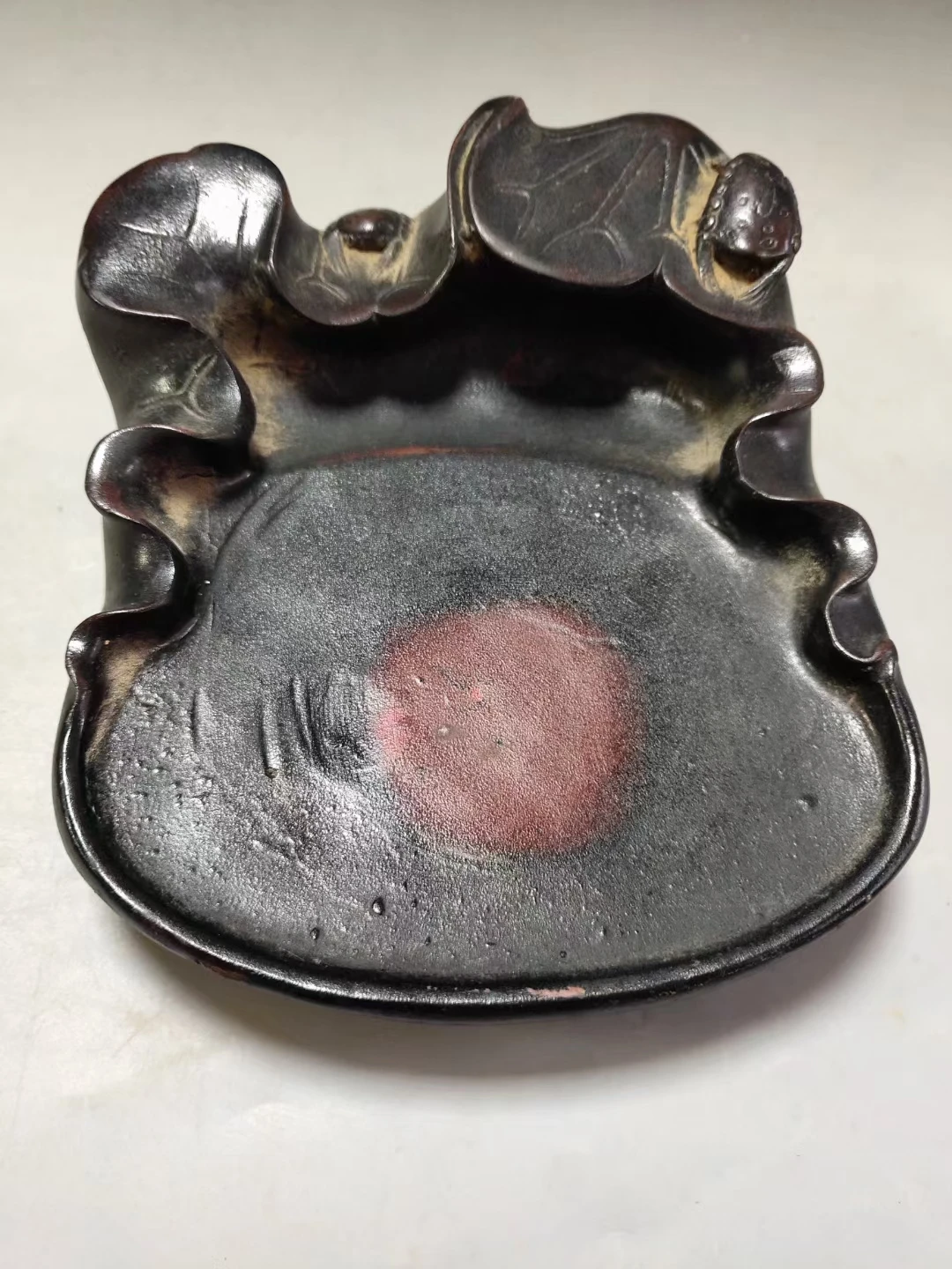 

Ink Painting Grinding Ink Stationery Inkstone Collectibles Stone Decoration Ornaments Sculpture Four Treasures of Study