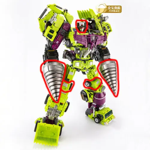 Transformation JinBao Power up Upgrade kit for Jinbao Devastator In stock! | Игрушки и хобби