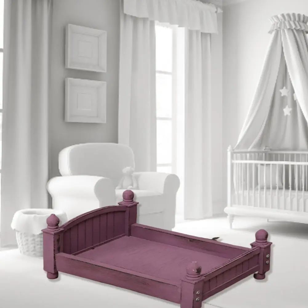 Детская кроватка Съемная корзинка деревянная кровать аксессуары для фотосессии