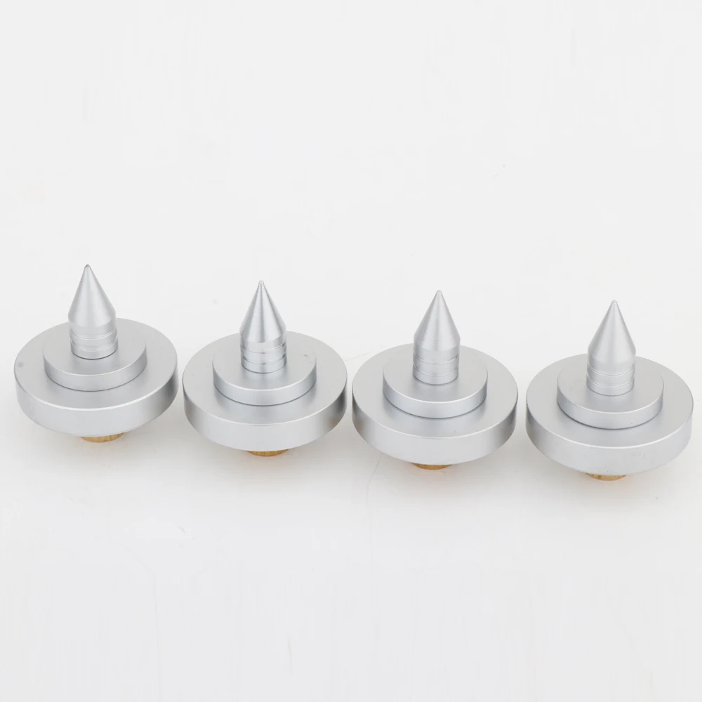4PCS Speaker Spike Isolation Feet Brass Cone Turntable Amplifier Hi Fi |