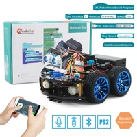 4wd smart robot car diy for arduino r3support scratch library%ef%bc%8cstarter robotics learning kit app rc stem toy kid