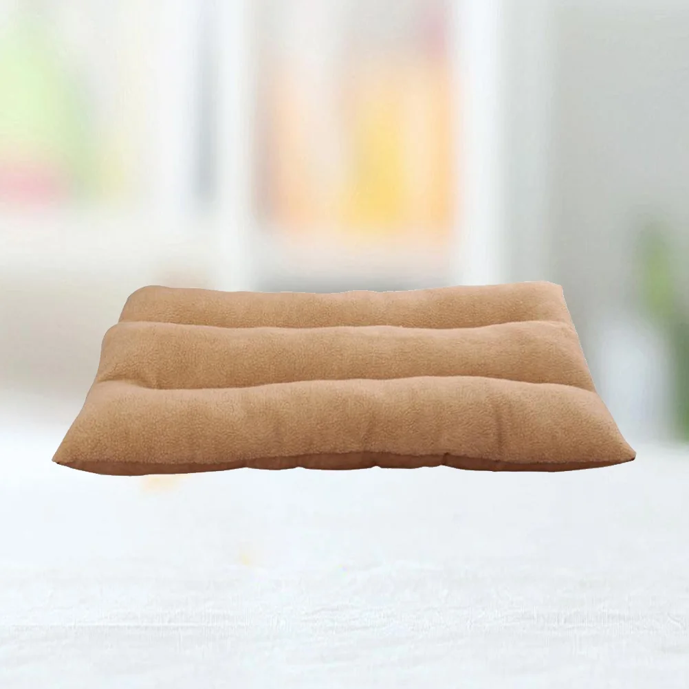 

Кровать для домашних животных зимняя Осенняя теплая подушка для домашних животных цветная ПП хлопковая мягкая подушка для домашних животн...