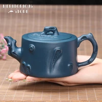 yixing large capacity plum pile purple sand hanmade chinese clay teapot tea cup household ceramic kettle 300ml handmade teaware