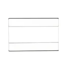 Акриловые зажимы для визиток, пластиковый знак, ценник, этикетка, дисплей, бумага, продвижение, настенный Стик, тип t1,2 мм, 1 упаковка