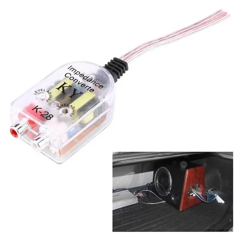 

Car Audio High To Low Frequency Divider Converter Divider Audios Subwoofer Regulator Filter CD Amplifier RCA Line VCD DVD Player