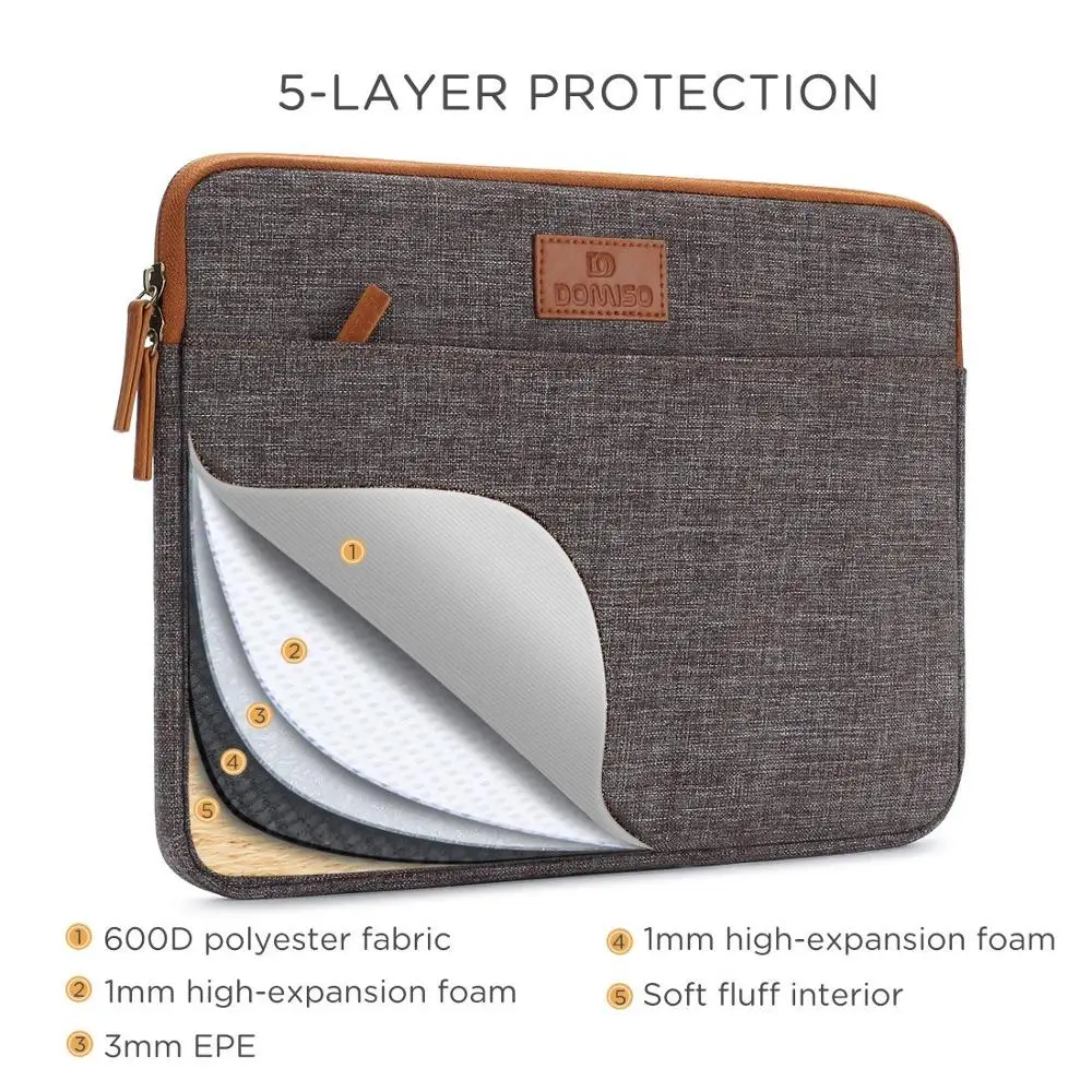 Водонепроницаемый холщовый чехол для ноутбука сумка планшета защитный