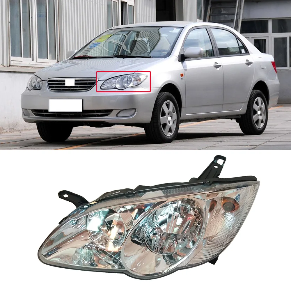 Передний фонарь CAPQX для BYD F3 F3R 05 13 налобный дневные ходовые огни светильник в