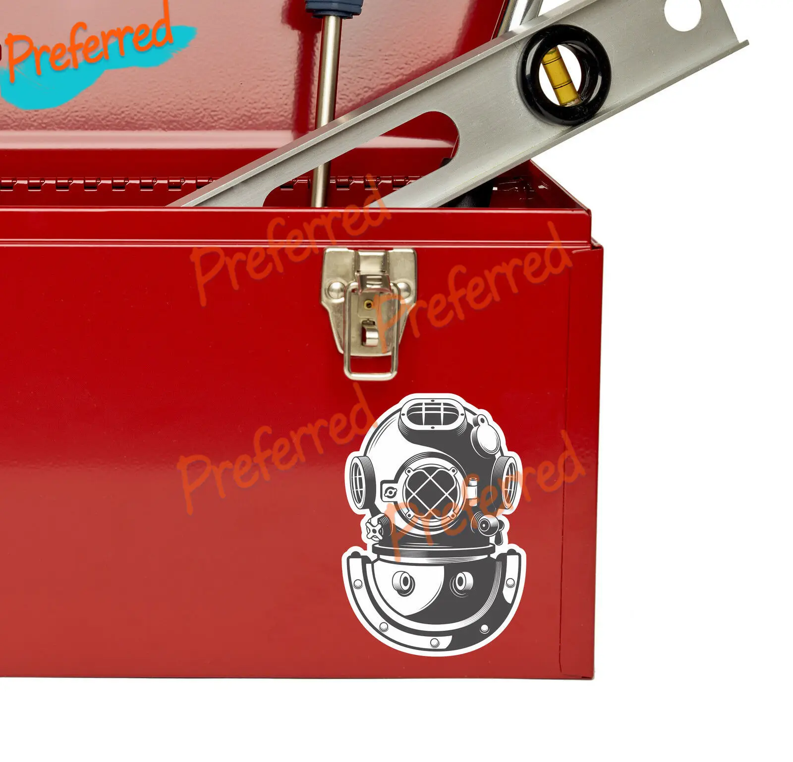 Водоотталкивающая наклейка с черепом для дайвинга и подводного плавания флаг