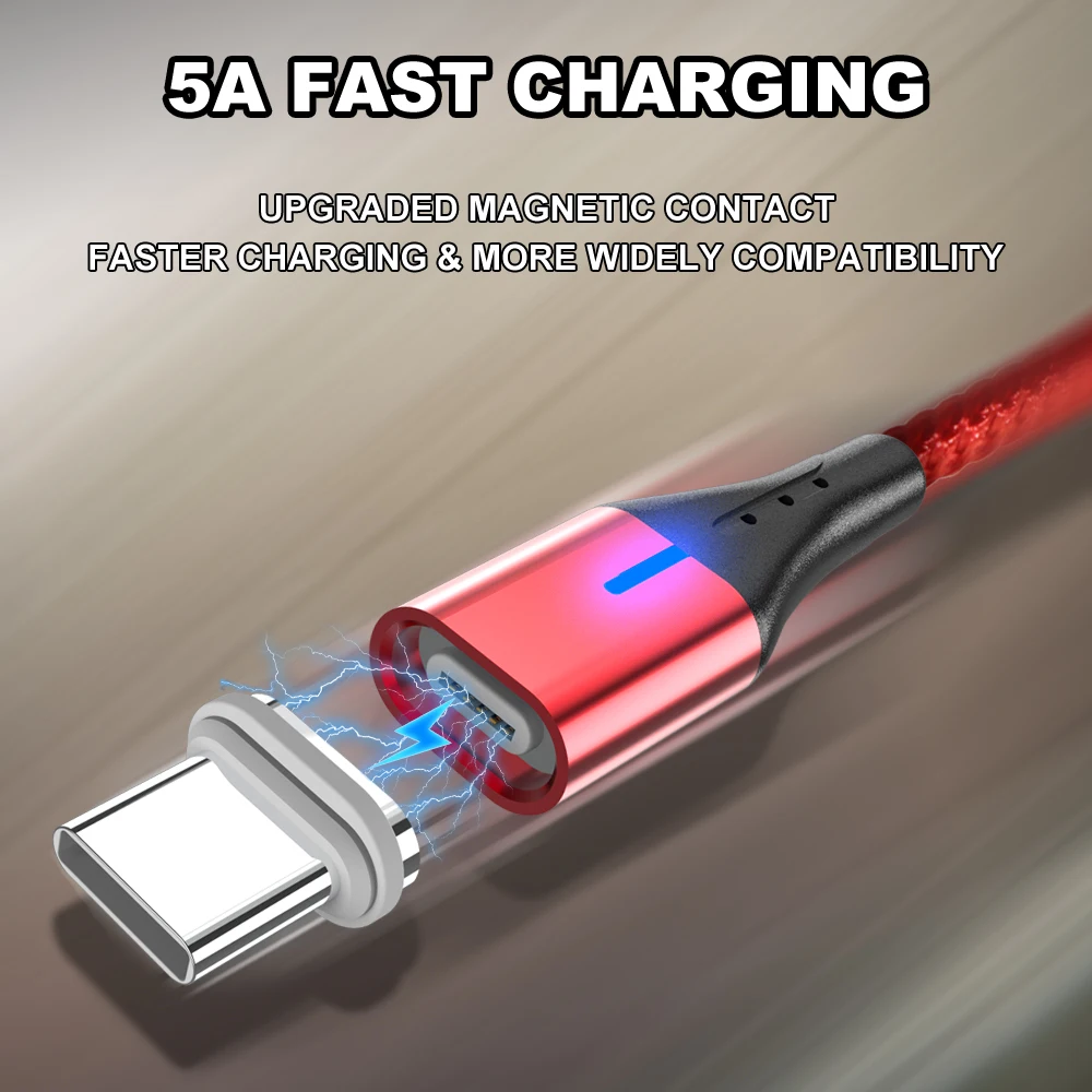 Магнитный кабель для быстрой зарядки для huawei samsung A90 Xiaomi usb type C Android кабели для мобильного телефона Microusb Линия передачи данных зарядное устройство