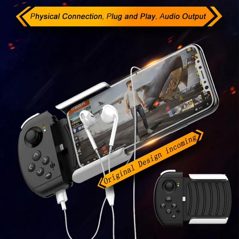 Игровой контроллер PUBG для IOS Iphone мобильный джойстик не требуется Bluetooth