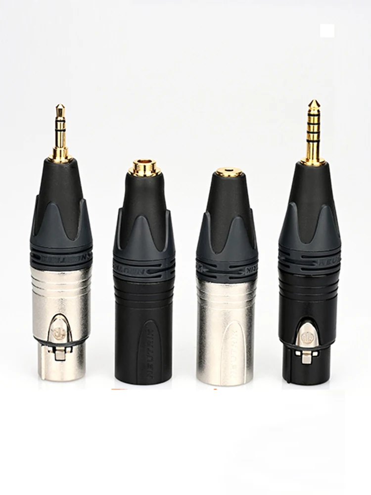 

Новый Hi-Fi NEUTRIK 4-контактный XLR до 4,4 мм 3,5 мм 2,5 мм Pentaconn адаптер штекер-гнездо