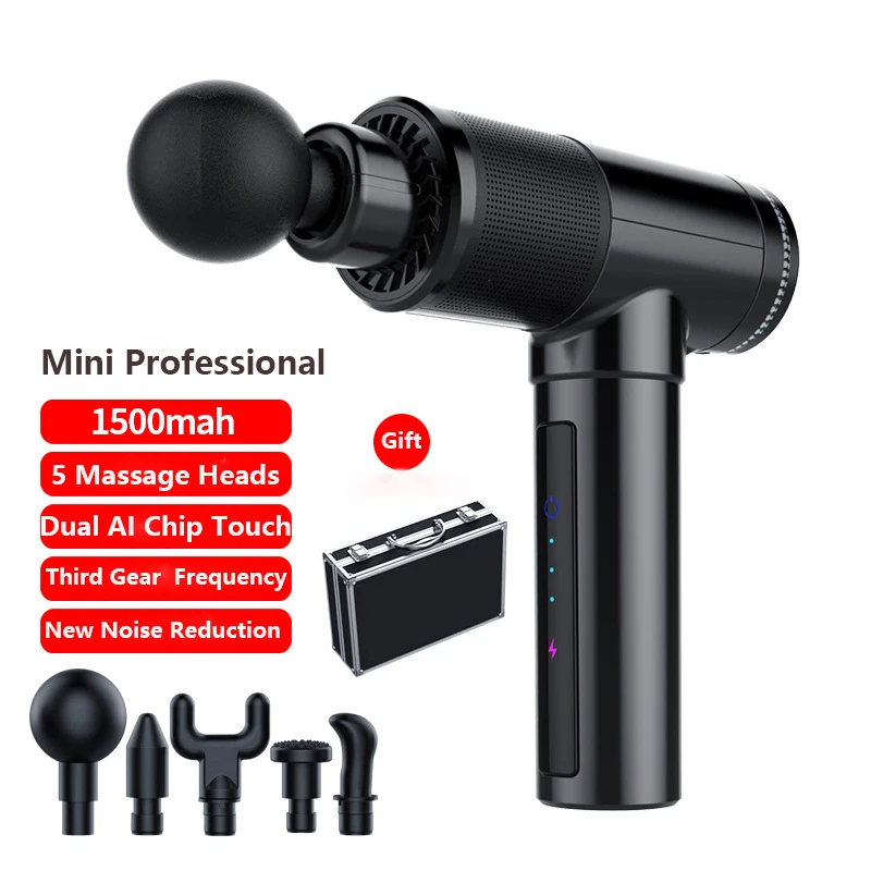 Профессиональный вибрирующий терягун ГЛУБОКАЯ ТЕРАПИЯ тело/мышечный массаж