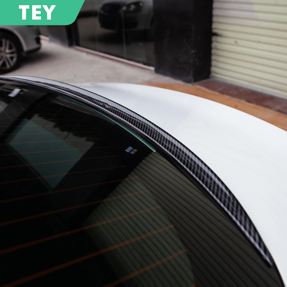 TEY для Tesla Model 3 спойлер из углеродного волокна черный ABS багажник задний крышка