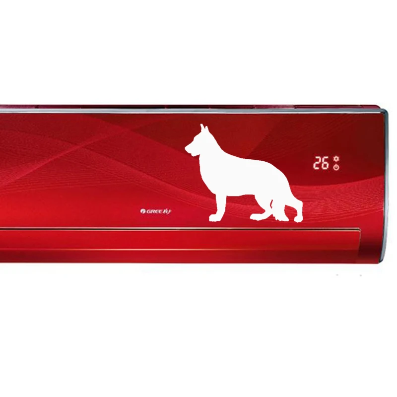 

EmpireYing 3 Sizes 8 Colors 2 X Loyal German Shepherd Dog Scout Car Sticker Door Kayak Styling Waterproof Reflective Vinyl Decal