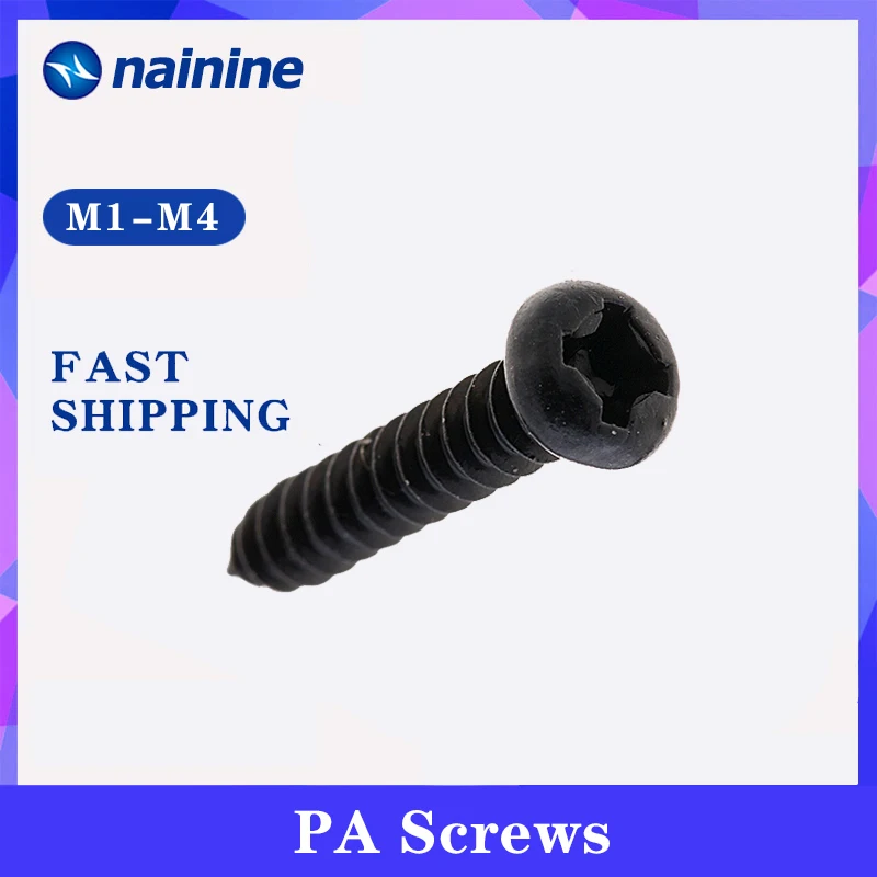 

PA [M1-M4] Phillips Micro Laptop Screws Pan Head Self-tapping Electronic Small Wood Screws SS03