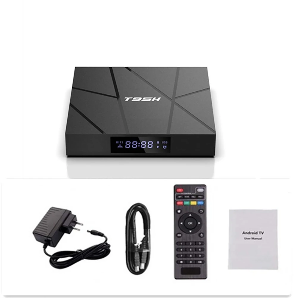 

Android TV Box 4G 64GB 6K Ultra HD H.265 Smart Set Top Box Android 10.0 Allwinner H616 Quad Core WiFi 5Ghz 3D Media Player