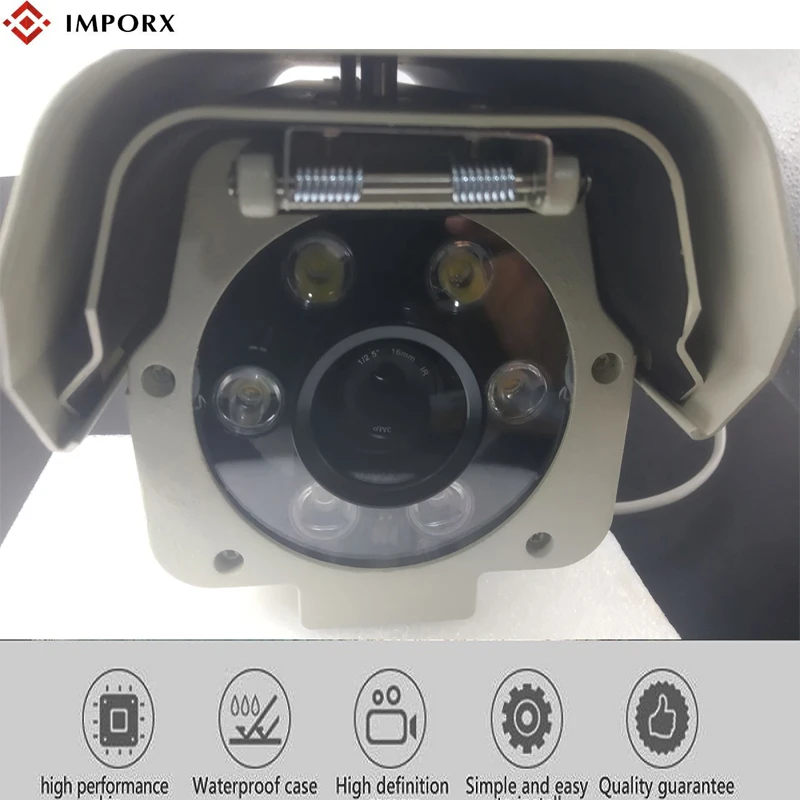 IMPORX 2MP камера распознавания номерных знаков безопасности LPR IP 6 16 мм Автофокус 1080P