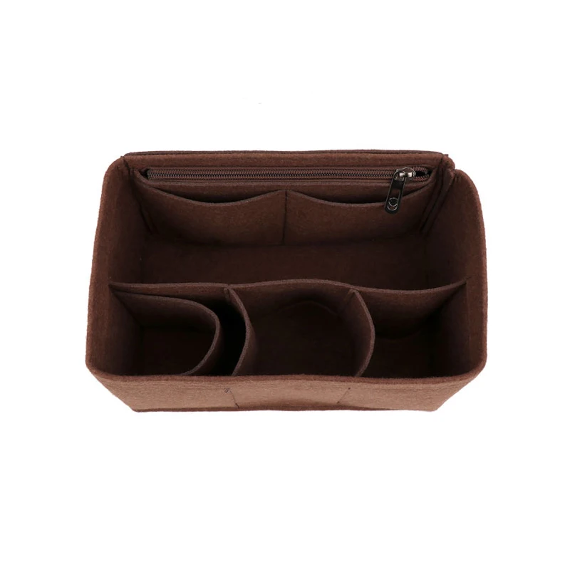 Felt Purse Handbag Organizer Base Shaper Liner For Speedy 25 30 35 Bag Multi Pocket