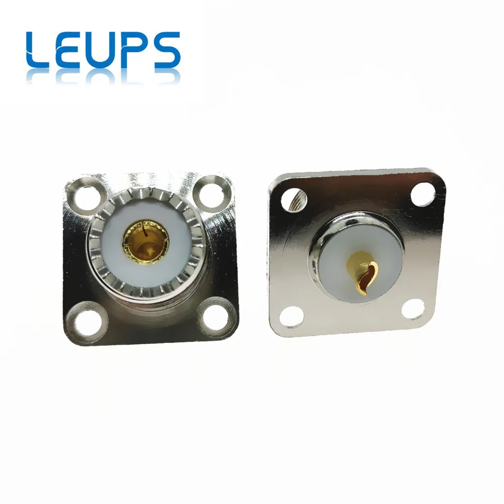 2 шт. UHF SL16 Female SO239 фланцевое палубное крепление радиочастотный соединитель|connector