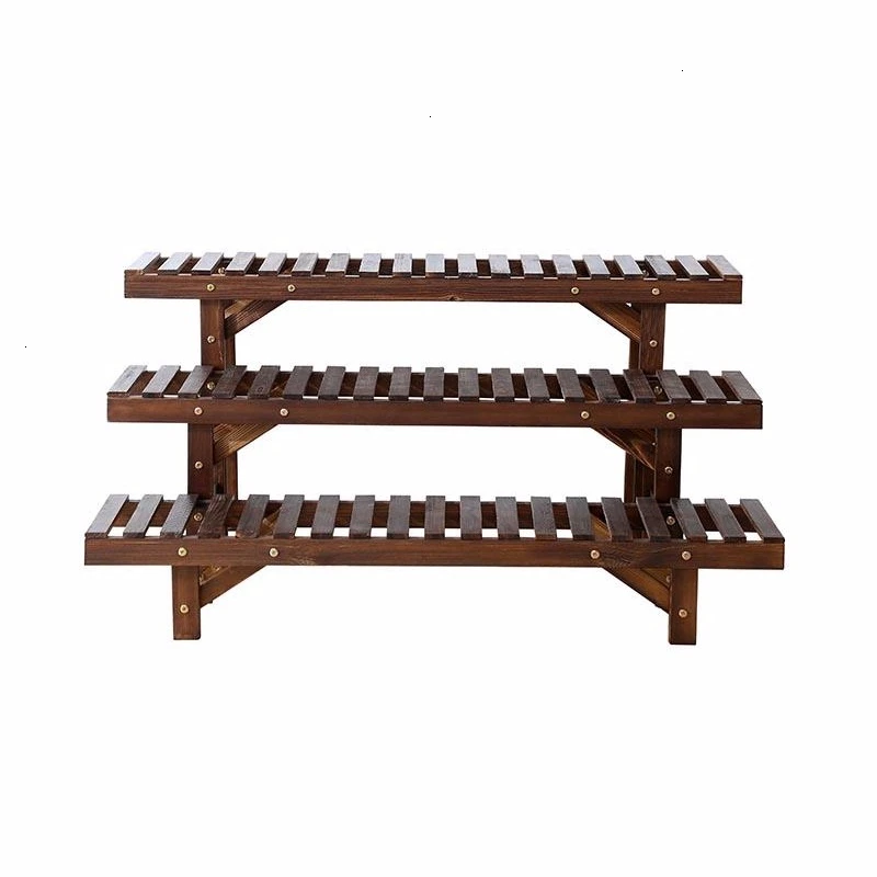 

Para Macetas Suporte Flores Indoor Pot Stand Estanteria Plantas Plantenstandaard Dekoration Rack Balcony Flower Plant Shelf
