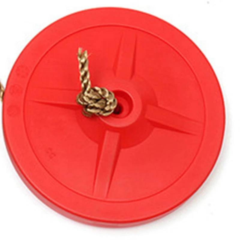 Детское круглое кресло качели детское дерево блюдце флаер веревка сад задний