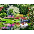 Набор для вышивки крестиком DUTEY 5D, алмазная живопись с пейзажем белой гусиной, полная выкладка, мозаика ручной работы, подарок для украшения дома