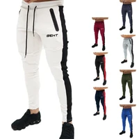 2019 new quality brand fashion mens sports pants casual stretch gyms fitness bodybuilding tights outdoor jogging pants